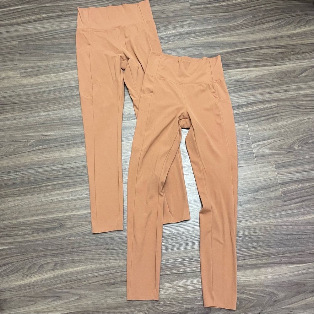 2 of REI soft yoga leggings sz small